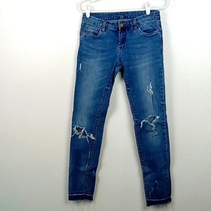 Blank NYC Jeans W30 L30 Distressed Ripped Raw Hems Women's